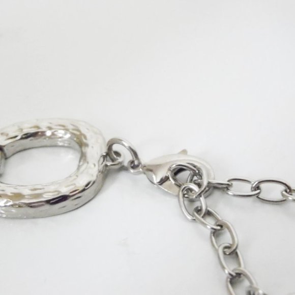 R. J. Graziano Turquoise-Color Chain-Link Necklace 21 Inch - Picture 2 of 6